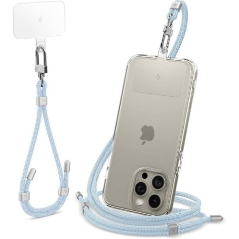 SPIGEN UNIVERSAL STRAP SET CROSSBODY & WRIST MUTE BLUE SPIGEN UNIVERSAL STRAP SET CROSSBODY & WRIST MUTE BLUE