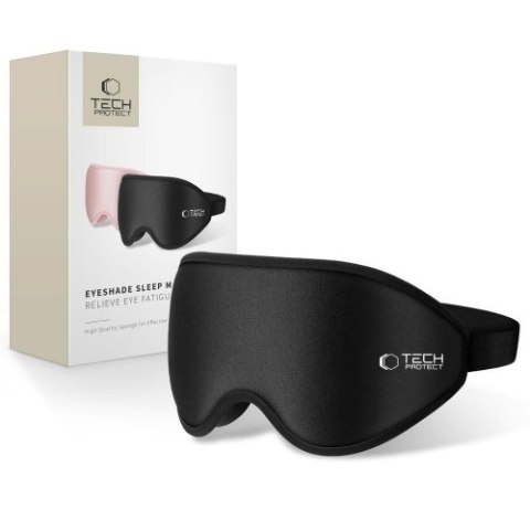 TECH-PROTECT EYESHADE SLEEP MASK MATTE BLACK TECH-PROTECT EYESHADE SLEEP MASK MATTE BLACK