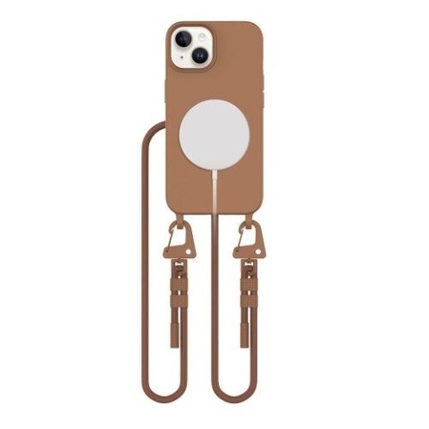 TECH-PROTECT MAGNECKLACE MAGSAFE IPHONE 14 CHOCOLATE BROWN TECH-PROTECT MAGNECKLACE MAGSAFE IPHONE 14 CHOCOLATE BROWN