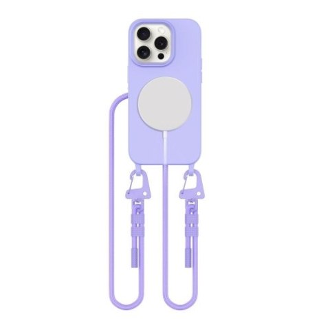 TECH-PROTECT MAGNECKLACE MAGSAFE IPHONE 15 PRO LAVENDER TECH-PROTECT MAGNECKLACE MAGSAFE IPHONE 15 PRO LAVENDER