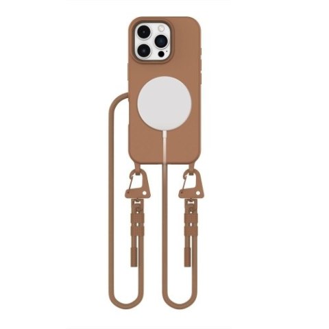 TECH-PROTECT MAGNECKLACE MAGSAFE IPHONE 16 PRO CHOCOLATE BROWN TECH-PROTECT MAGNECKLACE MAGSAFE IPHONE 16 PRO CHOCOLATE BROWN