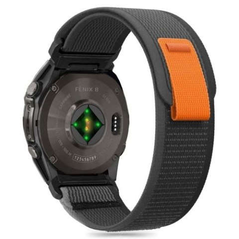 TECH-PROTECT NYLON GARMIN FENIX 5 / 6 / 6 PRO / 7 / 8 (47 MM) / E BLACK/ORANGE TECH-PROTECT NYLON GARMIN FENIX 5 / 6 / 6 PRO / 7 / 8 (47 MM) / E BLACK/ORANGE