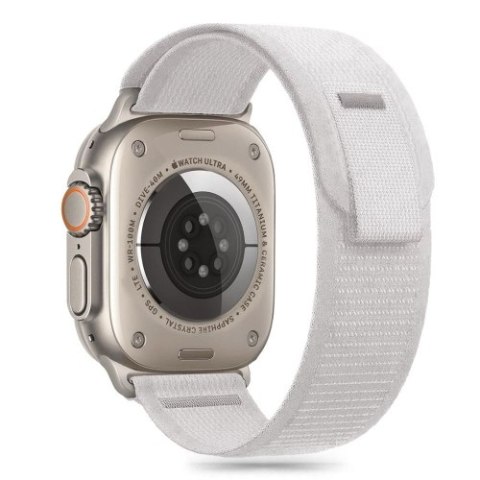 TECH-PROTECT NYLON STRIPE APPLE WATCH 6 / 7 / 8 / 9 / 10 / SE / ULTRA 1 / 2 (44 / 45 / 46 / 49 MM) CRAYON GREY TECH-PROTECT NYLON STRIPE APPLE WATCH 6 / 7 / 8 / 9 / 10 / SE / ULTRA 1 / 2 (44 / 45 / 46 / 49 MM) CRAYON GREY