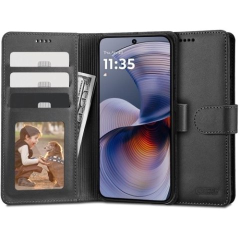 TECH-PROTECT WALLET MOTOROLA MOTO G55 5G BLACK TECH-PROTECT WALLET MOTOROLA MOTO G55 5G BLACK