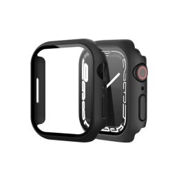 Hi5 Defender Black - Etui ochronne ze szkłem dla Apple Watch 45 mm (seria 7)