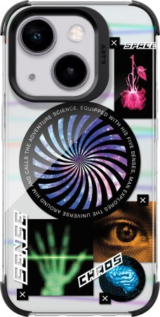 LAUT Pop Cosmic - obudowa ochronna do iPhone 13/14/15 kompatybilna z MagSafe (cosmic) LAUT Pop Cosmic - obudowa ochronna do iPhone 13/14/15 kompatybilna z MagSafe (cosmic)