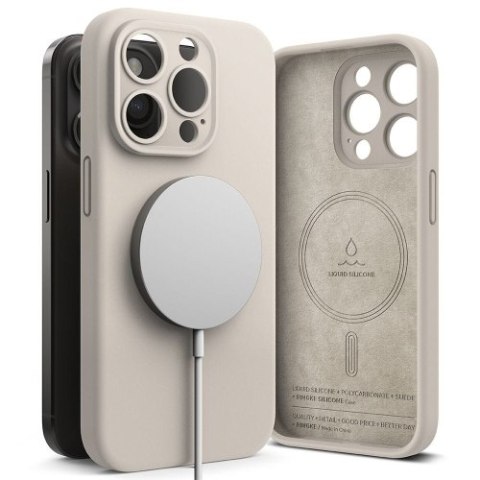 RINGKE SILICONE MAGNETIC MAGSAFE IPHONE 15 PRO MAX STONE RINGKE SILICONE MAGNETIC MAGSAFE IPHONE 15 PRO MAX STONE