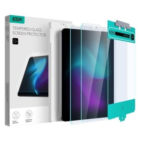 SZKŁO HARTOWANE ESR TEMPERED GLASS 2-PACK IPAD AIR 10.9 4 / 5 / 2020-2022 / PRO 11 2 / 3 / 4 / 2020-2022 CLEAR SZKŁO HARTOWANE ESR TEMPERED GLASS 2-PACK IPAD AIR 10.9 4 / 5 / 2020-2022 / PRO 11 2 / 3 / 4 / 2020-2022 CLEAR