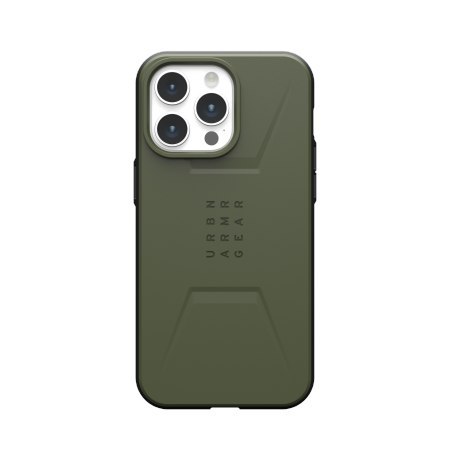 UAG Civilian Magsafe - obudowa ochronna do iPhone 15 Pro Max kompatybilna z MagSafe (olive) UAG Civilian Magsafe - obudowa ochronna do iPhone 15 Pro Max kompatybilna z MagSafe (olive)