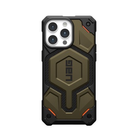 UAG Monarch Pro - obudowa ochronna do iPhone 15 Pro Max kompatybilna z MagSafe (kevlar element green)