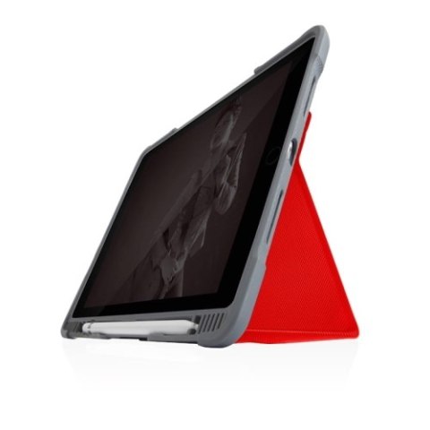 STM Dux Plus Duo - Etui pancerne iPad 10.2" (2021-2019) MIL-STD-810G z uchwytem Apple Pencil (Red) STM Dux Plus Duo - Etui pancerne iPad 10.2" (2021-2019) MIL-STD-810G z uchwytem Apple Pencil (Red)