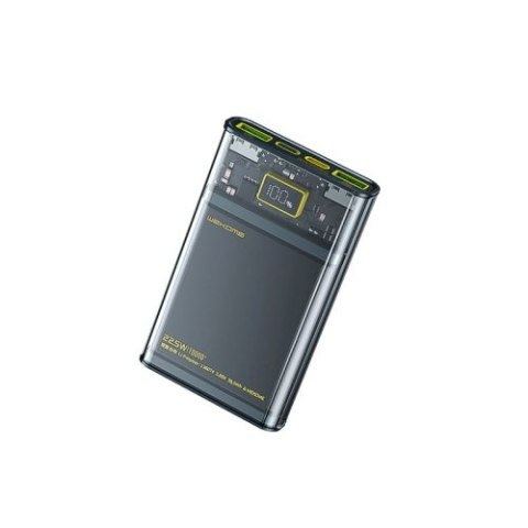 WEKOME WP-319 Vanguard Series - Power bank 10000 mAh Super Charging PD 20W + QC 22.5W (Czarny / Przezroczysty) WEKOME WP-319 Vanguard Series - Power bank 10000 mAh Super Charging PD 20W + QC 22.5W (Czarny / Przezroczysty)