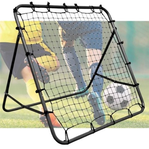 Rama treningowa Trenażer Rebounder do odbijania piłki nożnej 120x120cm