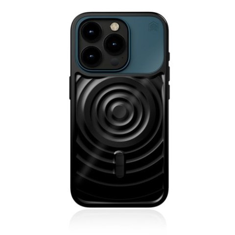 STM Reawaken Ripple MagSafe - Etui antystresowe iPhone 15 (Black / Atlantic) STM Reawaken Ripple MagSafe - Etui antystresowe iPhone 15 (Black / Atlantic)