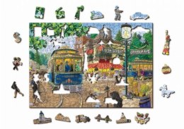 Drewniane Puzzle z figurkami - Wiktoriańska ulica rozm. XL, 1010 elementów