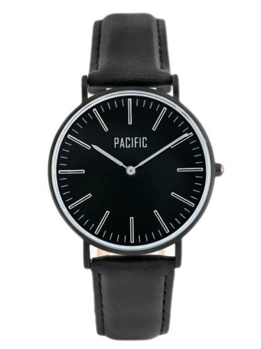 ZEGAREK DAMSKI PACIFIC CLOSE (zy588a) - black/silver ZEGAREK DAMSKI PACIFIC CLOSE (zy588a) - black/silver