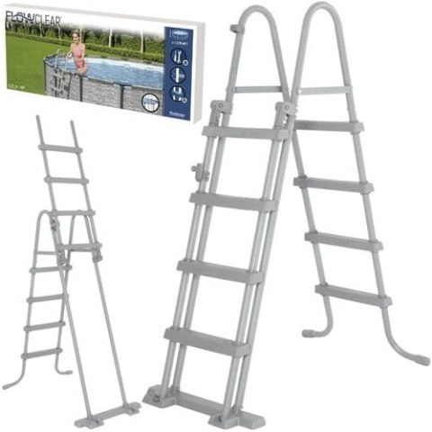 Drabinka do basenu 122cm - BESTWAY 58331 Drabinka do basenu 122cm - BESTWAY 58331