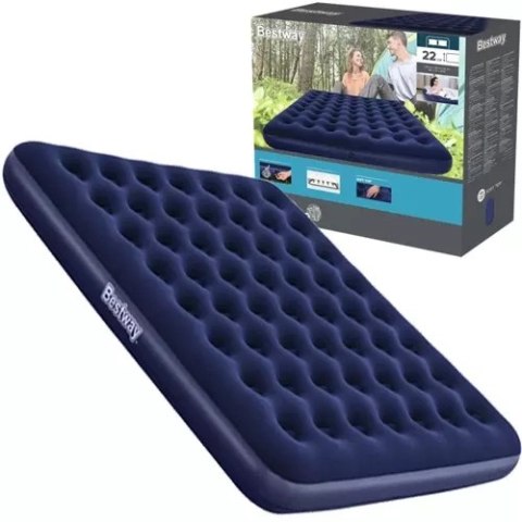 Materac dwuosobowy 203x183x22cm - BESTWAY 67004