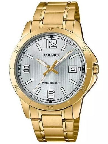 ZEGAREK MĘSKI CASIO MTP-V004G-7B2UDF (zd047e) + BOX ZEGAREK MĘSKI CASIO MTP-V004G-7B2UDF (zd047e) + BOX
