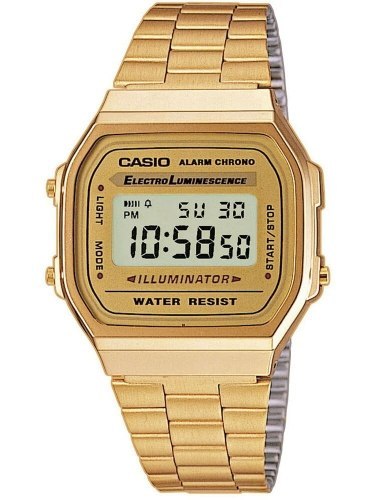 ZEGAREK MĘSKI CASIO A168WG-9W (zd088b) - KLASYKA + BOX ZEGAREK MĘSKI CASIO A168WG-9W (zd088b) - KLASYKA + BOX