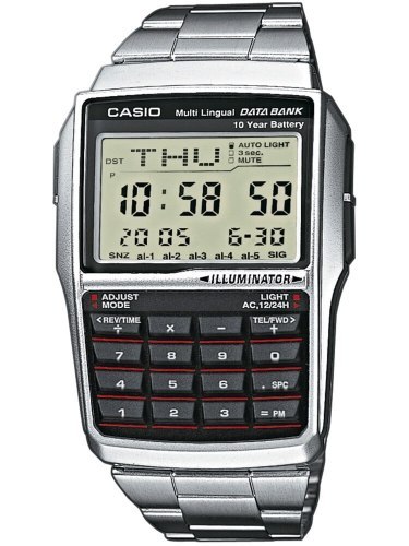 ZEGAREK MĘSKI CASIO VINTAGE DATABANK DBC-32D-1ADF (zd162b) + BOX ZEGAREK MĘSKI CASIO VINTAGE DATABANK DBC-32D-1ADF (zd162b) + BOX