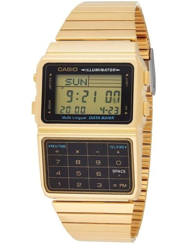 ZEGAREK MĘSKI CASIO VINTAGE DATABANK DBC-611G-1 (zd163a) + BOX ZEGAREK MĘSKI CASIO VINTAGE DATABANK DBC-611G-1 (zd163a) + BOX