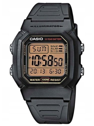 ZEGAREK MĘSKI CASIO W-800HG-9AVDF KLASYKA + BOX ZEGAREK MĘSKI CASIO W-800HG-9AVDF KLASYKA + BOX
