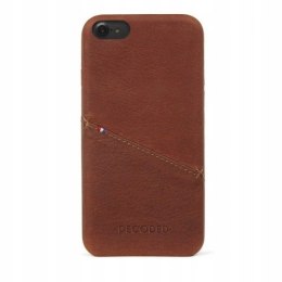 Etui skórzane Decoded (Brązowy) - DECODED Leather Back Cover for iPhone 8 /