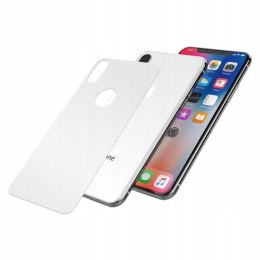 JCPAL Armor 3D Back Glass Protector iPhone X White - szkło na tył urządzeni