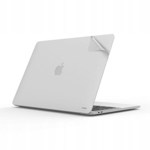 JCPal MacGuard Two-in-One Skin Set (Silver, Top skin+Back skin) for MacBook JCPal MacGuard Two-in-One Skin Set (Silver, Top skin+Back skin) for MacBook