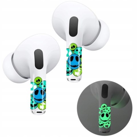 RockMax Art Skins Emoji Glow with applicator for AirPods Pro 2/ Pro RockMax Art Skins Emoji Glow with applicator for AirPods Pro 2/ Pro