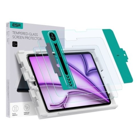 SZKŁO HARTOWANE ESR TEMPERED GLASS 2-PACK IPAD AIR 13 2024 CLEAR SZKŁO HARTOWANE ESR TEMPERED GLASS 2-PACK IPAD AIR 13 2024 CLEAR