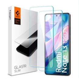 SZKŁO HARTOWANE SPIGEN GLAS.TR SLIM 2-PACK XIAOMI REDMI NOTE 13 5G CLEAR