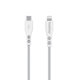 WYP Energizer HardCase - Kabel połączeniowy USB-C do Lightning certyfikat MFi 1.2m (Biały) dożywotnia gwarancja