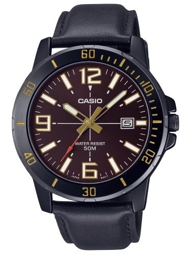 ZEGAREK MĘSKI CASIO MTP-VD01BL-5B (zd169b) + BOX ZEGAREK MĘSKI CASIO MTP-VD01BL-5B (zd169b) + BOX