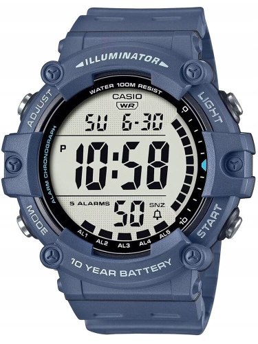 ZEGAREK MĘSKI CASIO SPORT ILLUMINATOR AE-1500WH-2A + BOX ZEGAREK MĘSKI CASIO SPORT ILLUMINATOR AE-1500WH-2A + BOX
