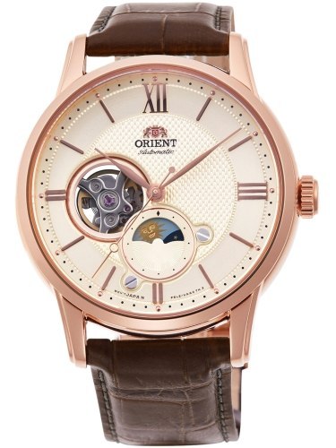 Zegarek Męski Orient Classic Sun & Moon RA-AS0009S10B + BOX Zegarek Męski Orient Classic Sun & Moon RA-AS0009S10B + BOX