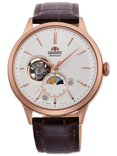 Zegarek Męski Orient Classic Sun & Moon RA-AS0102S10B + BOX Zegarek Męski Orient Classic Sun & Moon RA-AS0102S10B + BOX